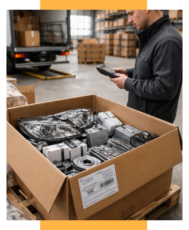 Доставка автозапчастей из Европы под ключ от 12701 р. | СетСервис-Срп