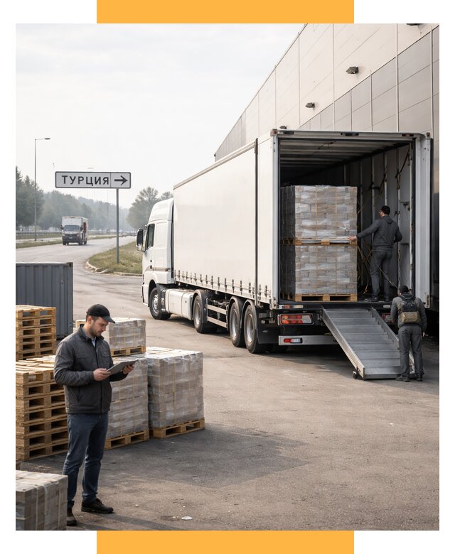 Автоперевозки и доставка фурой из Турции от 121932 р. | СетСервис-Срп
