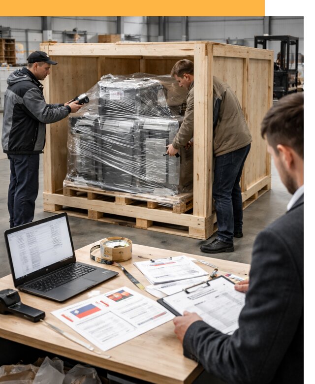 Доставка промышленного оборудования из США от 66047 руб