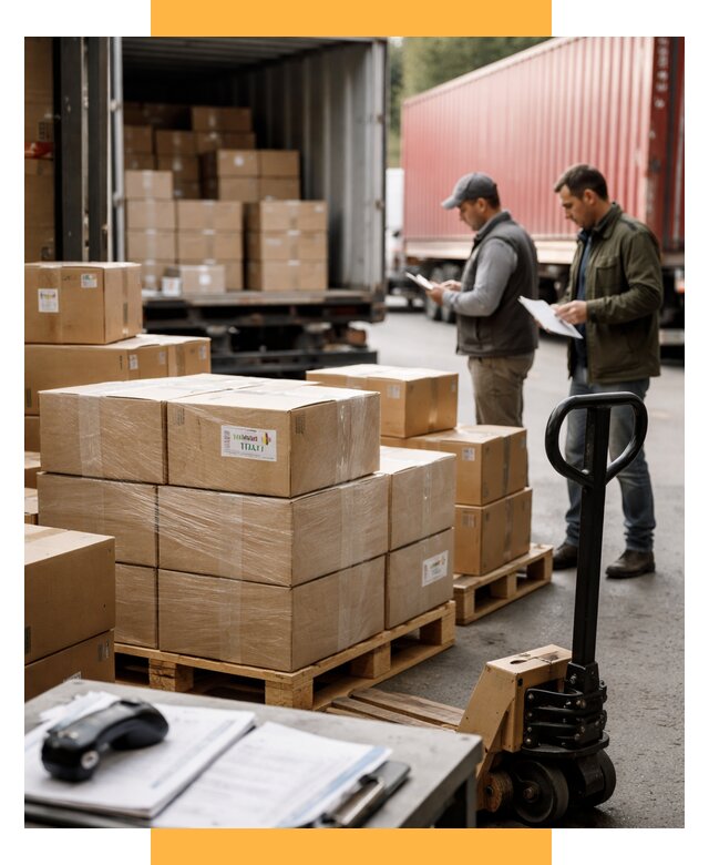 Доставка грузов из Италии в Россию от 18290 р. СетСервис-Срп