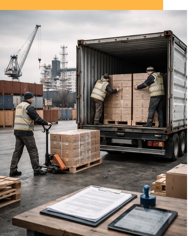 Доставка грузов из Латвии от 25403 руб, морская, авто, авиа