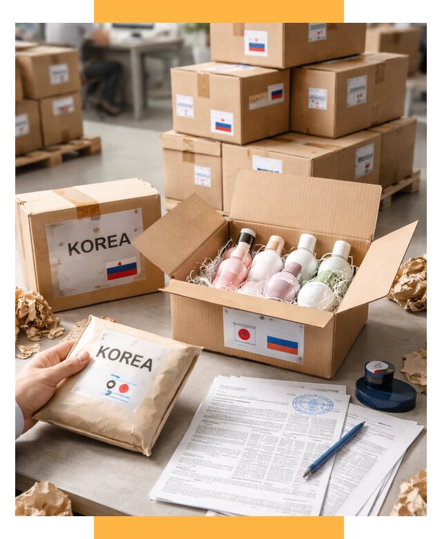 Доставка косметики из Кореи от 8637 р. под ключ | СетСервис-Срп