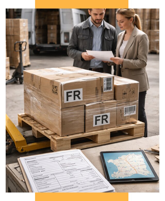 Доставка грузов в Францию от 25403 р., логистика СетСервис-Срп