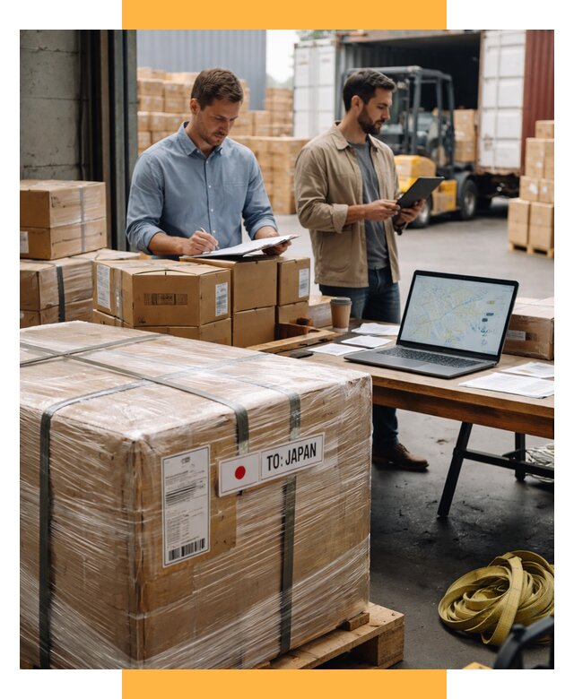 Доставка грузов в Японию от 25403 р., логистика СетСервис-Срп