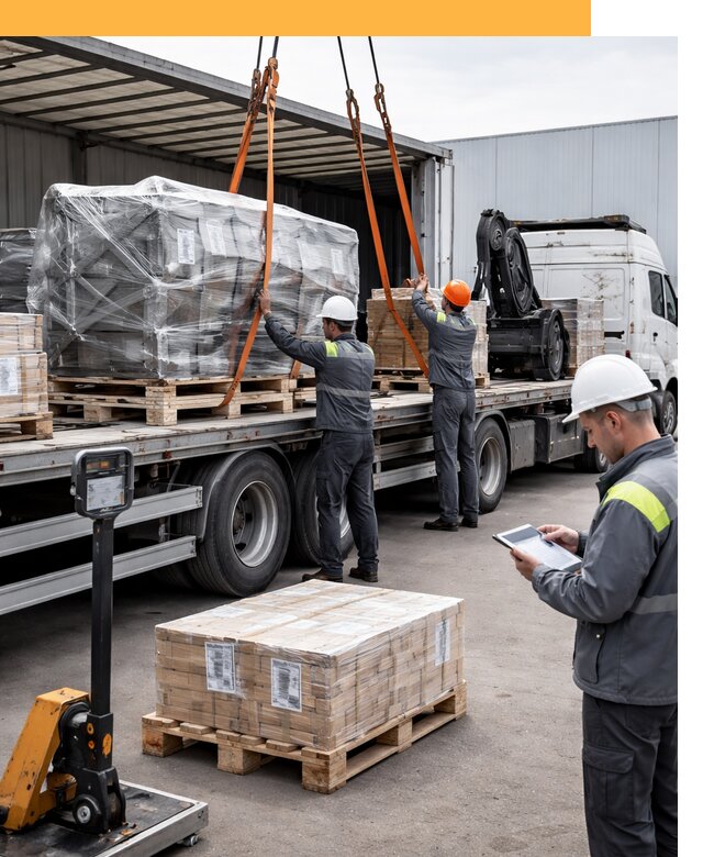 Перевозка крупного оборудования по миру от 30483 руб