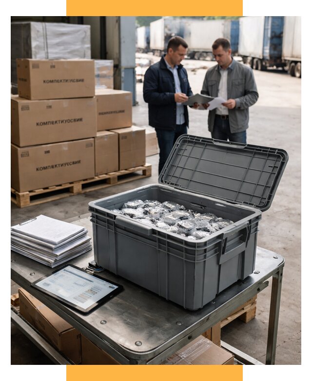 Перевозка комплектующих из Китая от 6605 р. | СетСервис-Срп