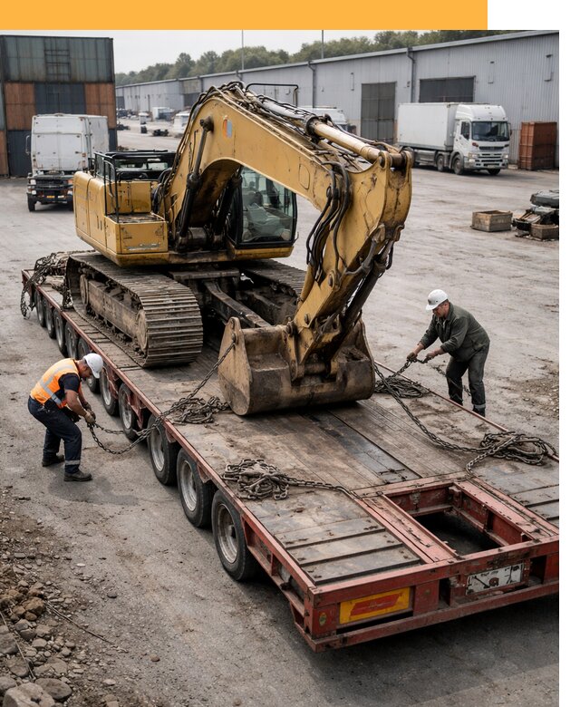 Перевозка спецтехники по России и миру от 45725 руб