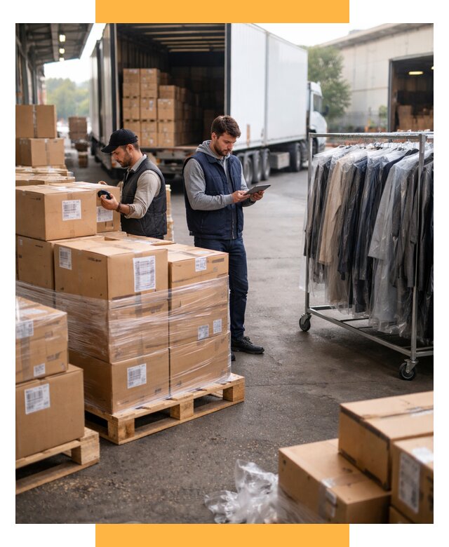 Перевозка и доставка одежды из Китая от 7621 р., СетСервис-Срп