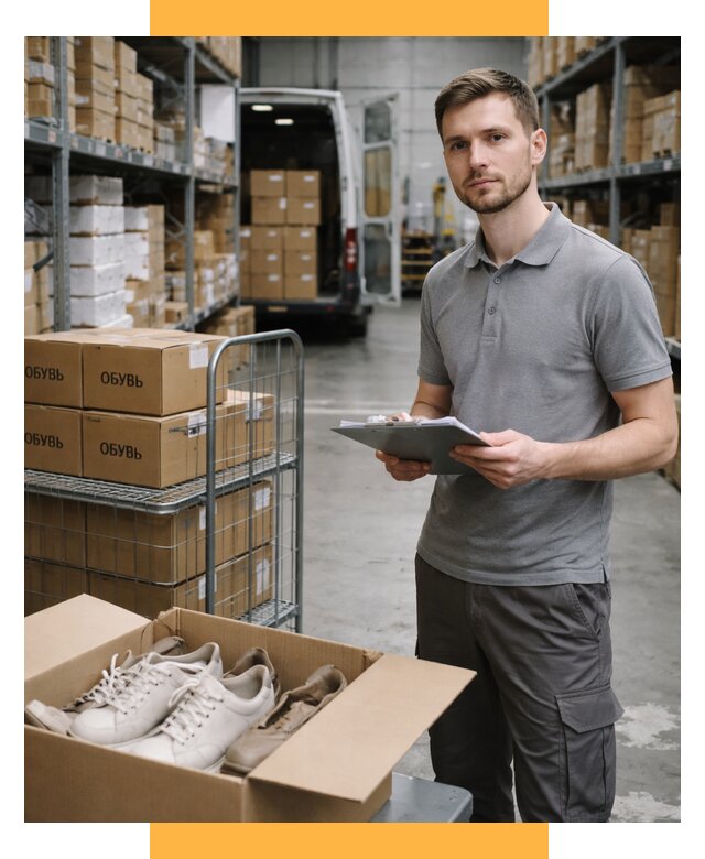 Доставка обуви из Китая и Турции от 4572 р. СетСервис-Срп