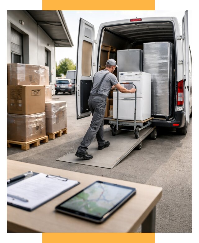 Перевозка бытовой техники от 6605 р. - логистика СетСервис-Срп