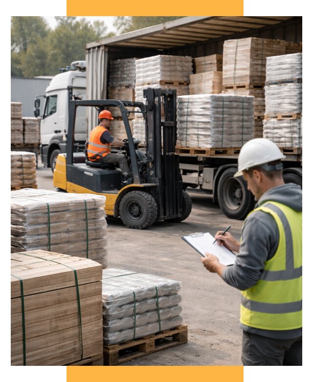 Перевозка строительных материалов от 5589 р. | СетСервис-Срп