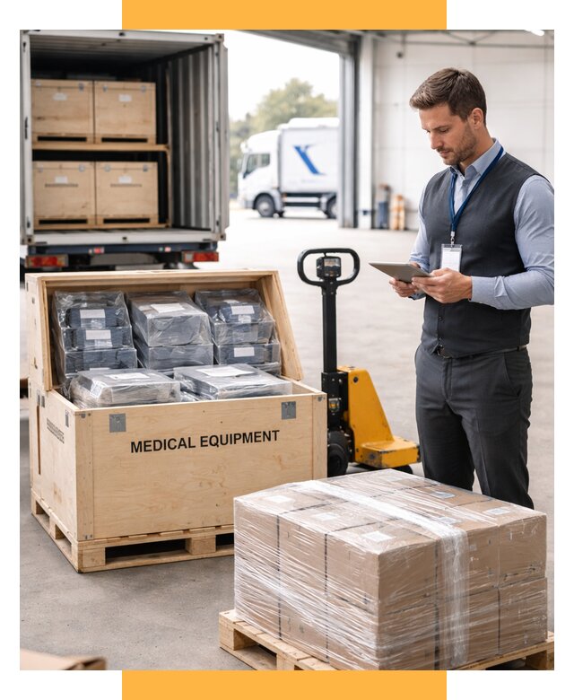 Перевозка медицинского оборудования от 15242 р. в СетСервис-Срп