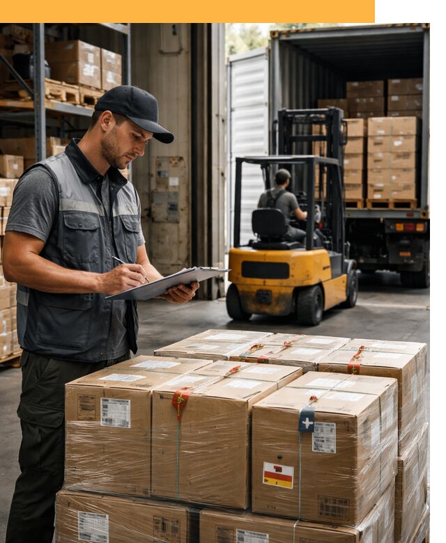 Реэкспорт товаров с таможенным оформлением и доставкой от 12193