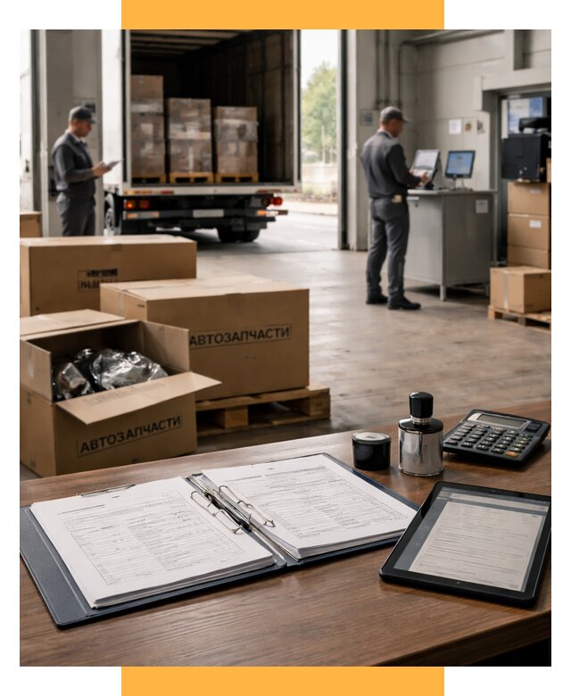 Таможенное оформление автозапчастей под ключ от 8637 р., СетСервис-Срп