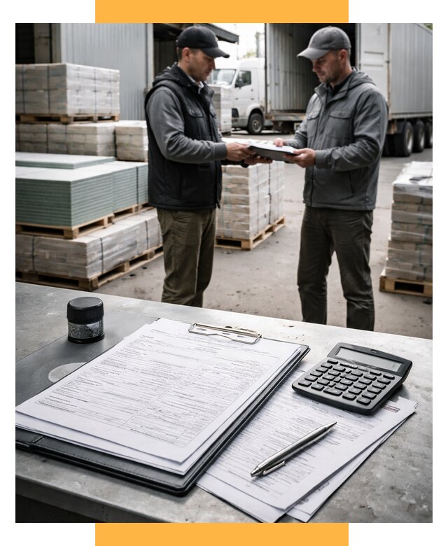 Таможенное оформление стройматериалов от 8637 р. | СетСервис-Срп